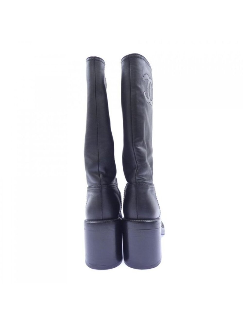★SOLD★ Chanel Long Boots Black - Picture 5 of 6